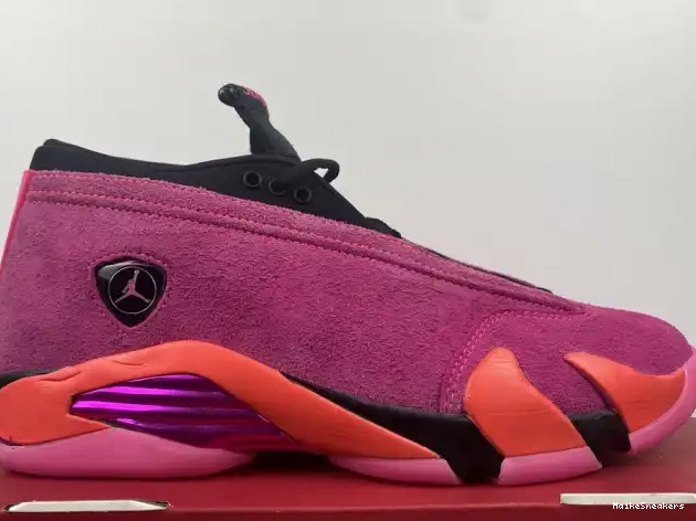 MaikeSneakers Retro 14 Jordan (W) Low Shocking DH4121-600 Pink 0528